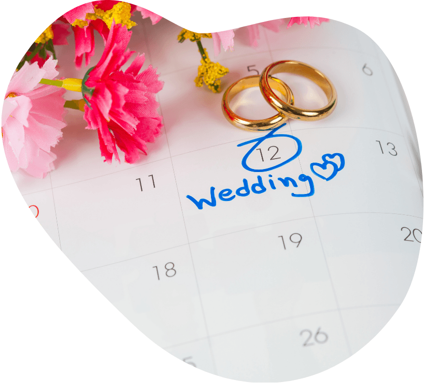 Save the date — ημερολόγιο και δαχτυλίδια